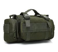 AQzxdc Borsa tattica for esterni, da pesca, da campeggio, militare, marsupio, da arrampicata, borse a tracolla, zaino da dispiegamento, piccola tracolla, da portare a mano(Green)