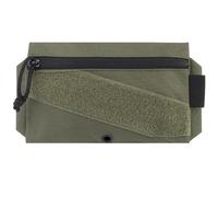 AQzxdc Borsa tattica Molle Admin Utility Laser Cut EDC Borsa portautensili Tasche modulari orizzontali Tasca portaoggetti militare portatile Portapiatti(Green)