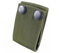 AQzxdc Custodia Porta Manette tattiche in Nylon Resistente con Doppio Scatto Scorrevole, Adatta a Cinture da 2", Fondina for Manette da Caccia Militare(Green)