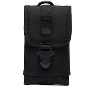 AQzxdc Fondina tattica universale MOLLE for cellulare, marsupio militare, kit di accessori for il trasporto, marsupio, custodia compatibile con iPhone(Black)