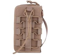 AQzxdc Marsupio tattico multiuso Molle for cellulare, EDC, sottile, multiuso, militare, for esterni, da uomo, organizer for attrezzi, gilet, borsa, custodia, caccia, compatto(Khaki)