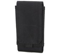 AQzxdc Marsupio universale per telefono, marsupio tattico militare in nylon(Black)