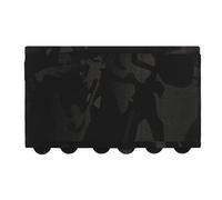AQzxdc Tactical 5.56/7.62mm Leggero Elastico Triplo Caricatore Caccia CS Wargame Sistema Molle Accessori Marsupio Fondina(Bcp)