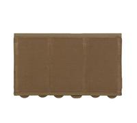 AQzxdc Tactical 5.56/7.62mm Leggero Elastico Triplo Caricatore Caccia CS Wargame Sistema Molle Accessori Marsupio Fondina(Brown)