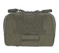 AQzxdc Tasca tattica MOLLE Admin Panel, piccola tasca toracica for borsa tattica JPC2.0 AVS CPC con sistema MOLLE in nylon 500D(Green)