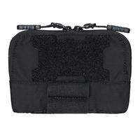 AQzxdc Tasca tattica MOLLE Admin Panel, piccola tasca toracica for borsa tattica JPC2.0 AVS CPC con sistema MOLLE in nylon 500D(Black)