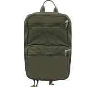 AQzxdc Zaino tattico Flatpack multiuso, zaino militare Airsoft MOLLE for uomo, for caccia e campeggio all'aperto - Espandibile(Green)