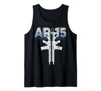 AR-15 PRO Gun Rights Fucile d'assalto Secondo emendamento Stoner Canotta