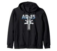 AR-15 PRO Gun Rights Fucile d'assalto Secondo emendamento Stoner Regalo Felpa con Cappuccio