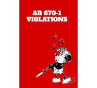 AR 670-1 VIOLATIONS: Army notebook Willy Red