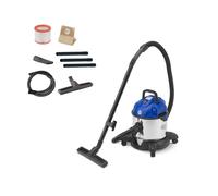 Annovi Reverberi bidone aspiratutto AR3370 Inox 20 Lt 1400W aspirapolvere con ac