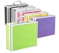 AR Carry Box® - Valigetta piccola in alluminio, 260 x 210 x 80 mm, colore: Verde