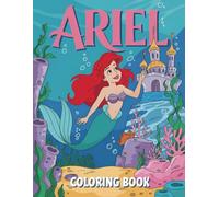 ar-iels mermaid Coloring Book: Beautiful Coloring Book For All Fans Girls Boys Kids to Relax, So Cute and Fun to Color!