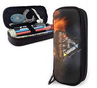 Ar-K Surv-Ival Evol-Ved Astuccio in pelle per matite, astuccio con cerniera resistente, per ragazzi e ragazze e lavoro