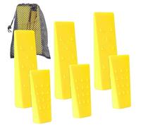 AR-PRO Confezione 6 Cunei con spuntoni per Taglio Sicuro: rispettivamente da 20,3 e 14 cm, Borsa Trasporto; 6 Cani da abbattimento per Guidare Gli Alberi, stabilizzarli e portarli a Terra