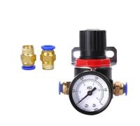 AR2000 02 G1/4 '' Regolatore di pressione Mini Air Ar2000-02 Controllo di scarico Regolatore del compressore Unità di trattamento Valvola Manometro Raccordo(AR2000 12mm)