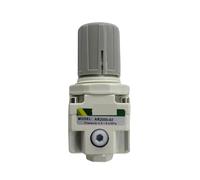 AR2000-02 Regolatore di pressione G1/4'', Mini Air AR2000 02 Controllo di scarico Regolatore del compressore Unità di trattamento Manometro della valvola(AR2000-02-01)