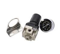 AR2000-02 Regolatore di pressione G1/4'' Unità di trattamento aria pneumatica Valvola di regolazione 1 pz(AR2000-02)