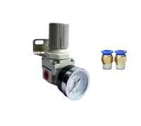 AR2000-02 Valvola di sicurezza for la regolazione della pressione 'aria del processore della sorgente di aria compressa pneumatica 1/4"(AR2000-02 PC6-02)