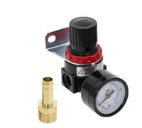 AR2000 1/4 "Filettatura BSP Valvola di riduzione del regolatore di pressione del compressore d'aria pneumatico 4MM-16MM Raccordi connettore Tipo UE (Color : AR2000-Brass-BT, Size : 14MM)