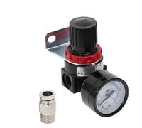 AR2000 1/4 "Filettatura BSP Valvola di riduzione del regolatore di pressione del compressore d'aria pneumatico 4MM-16MM Raccordi connettore Tipo UE (Color : AR2000-304-PC, Size : 14MM)