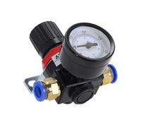 AR2000 1/4" Filettatura BSPT compressore d'aria pneumatico regolatore di pressione valvola di riduzione 4 mm 6 mm 8 mm 10 mm 12 mm raccordi connettore (AR2000 w BT 12 mm)