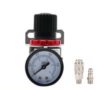AR2000 1/4 "Filettatura Valvola di Riduzione Regolatore di Pressione del Compressore D'aria Pneumatico 4mm 6mm 8mm 10mm 12mm Raccordi(AR2000-EU(SMPM20),Filter)