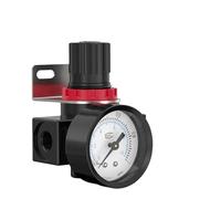 AR2000 AR2000 G1/4 '' Pneumatico Mini Compressore di Controllo Pressione Aria Unità di Trattamento Valvola con Manometro 4-12MM Raccordo (AR2000)