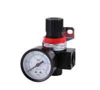 AR2000 G1/4 mini regolatore di pressione aria riduttore di pressione pneumatica regolabile con manometro per compressore AR1500 BR3000 BR4000 10bar (AR2000-6MM)