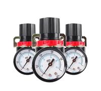 AR2000 G1/4 '' Valvola pneumatica for unità di trattamento del regolatore del compressore di controllo della pressione 'aria mini con raccordo for manometro(AR2000 w PC 10mm)