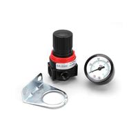 AR2000 G1/4''Mini controllo pneumatico di scarico della pressione 'aria | Valvola for unità di trattamento regolatore compressore con raccordo for manometro(AR2000-PC8mm)
