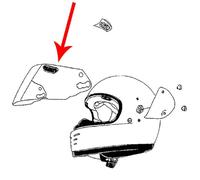 AR882500IN - Arai Visiera Fumè Chiara Rapide Tipo-S