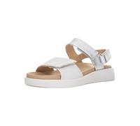 ARA Madeira, Sandali Donna, Bianco Argento, 37 EU Larga