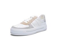 ARA Canberra, Scarpe da Ginnastica Donna, Pebble White Shell, 42.5 EU Larga