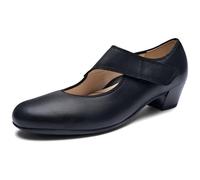 ARA Catania, Scarpa con Fermaglio Donna, Nero, 36.5 EU Larga