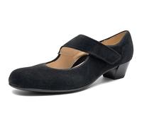 ARA Catania, Scarpa con Fermaglio Donna, Nero, 41 EU Larga