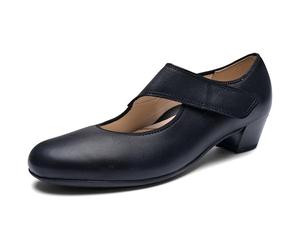 ARA Catania, Scarpa con Fermaglio Donna, Nero, 43 EU Larga