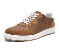 ara Genua, Scarpe da Ginnastica Uomo, Cognac,Weiss, 40 EU