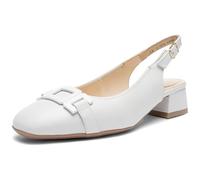 ARA Graz, Scarpe décolleté Donna, Bianco, 38.5 EU Larga