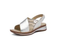 ARA Hawaii, Sandali Donna, Argento e Bianco, 41 EU