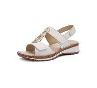 ARA Hawaii, Sandali Donna, Argento Platino Bianco, 43 EU