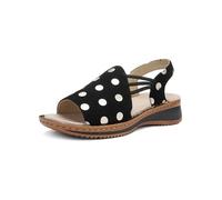 Ara Hawaii, Sandali Donna, Nero Crema, 41 EU
