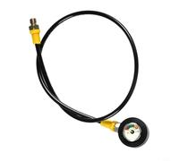 ARA Immersione Serbatoio Manometro con Luminoso per QUADRANTE, M10* 1 Tester Filettatura per Attrezzature Subacquee di Monitoraggio Cilindro Aria