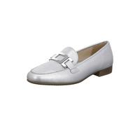 ARA Kent, Mocassino Donna, Argento, 40 EU Stretta