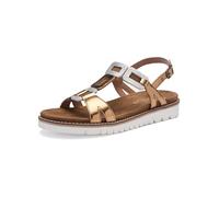 ARA Kent, Sandali Donna, Whisky Platino Argento, 38 EU