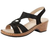 ARA Key West, Sandali Donna, Nero, 37 EU