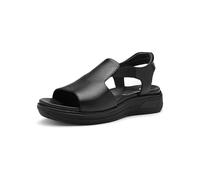 ARA Limone, Sandali Donna, Nero, 42 EU Larga