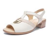 ARA Lugano, Sandalo Donna, Crema, 38 EU Larga