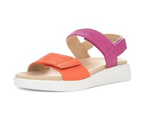 ARA Madeira, Sandali Donna, Arancione/Rosa, 37 EU Larga