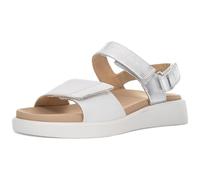 ARA Madeira, Sandali Donna, Bianco Argento, 37 EU Larga